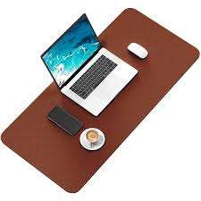 Large Leather Oversized <b>Desk</b> Mat <b>Laptop</b> Computer Non-Slip Office Custom Logo Advertising Table Decor - Product Image 3