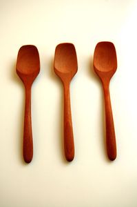 Cuchara de Madera de Mango de Alta Calidad, Acabado con Aceite Natural para Cocina Saludable y Uso Doméstico, Utensilios para Ensaladas - Product Image 2