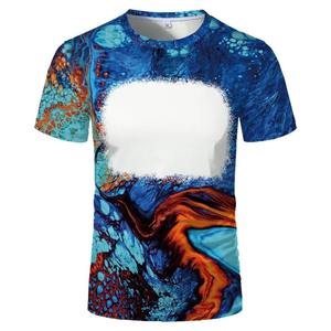 Camiseta de sublimación hecha de algodón para hombre, camiseta de sublimación de ropa informal, camiseta de sublimación personalizada - Product Image 3