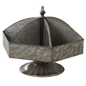 Caddy de metal galvanizado de alta calidad diseñado clásicamente con 6 neumáticos para organización de almacenamiento de cocina Popular entre los exportadores - Product Image 2