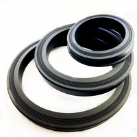 Noir 2 "3" 4 "Fig 1502 Weco Nitrile Buna FKM HSN Caoutchouc Marteau Union Anneaux D'étanchéité À Lèvres