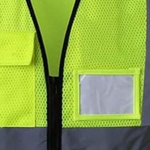 Wholesale Custom Logo High Visibility Reflective Safety <b>Vest</b> with Multi Pockets Breathable Construction uploaded by <b>Dress</b> Sports - Product Image 2