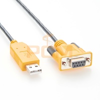 Cable Adaptador Convertidor de Serial RS232 a Teclado HID, Conector Hembra D-sub de 9 Pines DB9 a USB Macho, 1.5m con CH9382