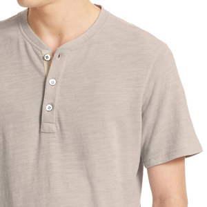 Camisetas de Manga Corta para Hombre, al por Mayor, de Alta Calidad, 100% Algodón, Cómodas, de Secado Rápido, Transpirables, de Tela de Lona - Product Image 5