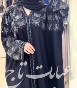 Ropa musulmana tradicional islámica elegante y modesta para mujer, Kaftan nupcial de primera calidad, estilo Abaya de Dubái, accesorio incluido - Product Image 1