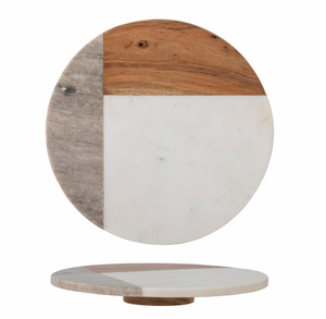 Nouvelle arrivée fait à la main en bois et marbre plateau de service design de luxe pour hôtel et usage domestique fabricant en gros - Product Image 2