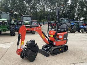 Excavatrice compacte multifonctionnelle Kubota K008-5, haute efficacité, certifiée CE ISO EPA, garantie 1 an, capacité de la benne de 0,25 m³ - Product Image 2