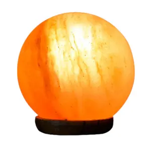 喜马拉雅盐可爱的圆形球灯-西安企业