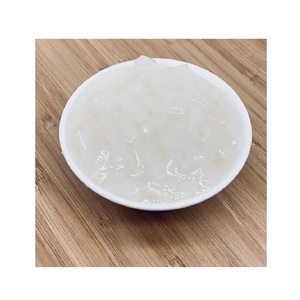 Factory Direct Natural Nata De Coco Cube Cutting 3mm or Customized Size Cut Reasonable Price Healthy Coconut Jelly for Pudding - Product Image 1