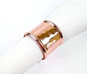 High Demand Copper Napkin Ring for Home Decorative Kitchenware for Birthday Occasions-Tabletop Napkin Ring - Product Image 2