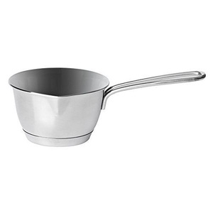 Eco-friendly Five-Ply Clad 304 Stainless Steel 8 Inch Frying Pan Silver Wholesale Food Contact Nonstick Glass Cover Kitchen - Product Image 3