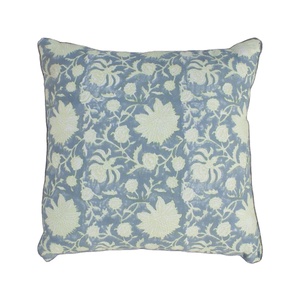 Funda de cojín personalizada para decoración del hogar, el último diseño, bloque floral verde oxidado, estampado 16X16 - Product Image 1