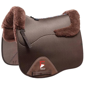 Tapis de selle en tissu coton et polyester avec taille d'impression de logo couleur personnalisée pour l'équitation - Product Image 1