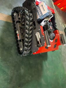 Cortacésped diésel certificado CE EPA de 800mm con orugas de goma Grado industrial eléctrico de 4 tiempos para uso agrícola - Product Image 5