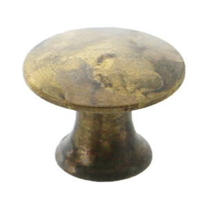 Pomolo Anticata Art. 24459 Mm.18 Ottone Antico - Product Image 1