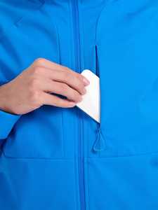 Veste coupe-vent pour homme de qualité exceptionnelle, design personnalisé, manches longues, col montant, logo sur le devant, respirante et légère - Product Image 6