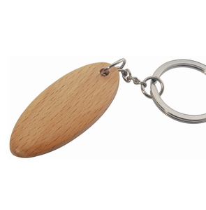 Llavero de Madera Auténtica para Llaveros, Llavero de Metal y Madera para Diseño en Forma de Corazón, Artículos para Llaveros, Novedad - Product Image 5