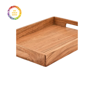 Plateau décoratif en bois pour la maison et le bureau-élégant, abordable et durable - Product Image 6