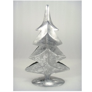 <b>Christmas</b> <b>Table</b> Decor Silver Metal <b>Christmas</b> <b>Tree</b> For <b>Table</b> Top X Mas Decorative Ornaments - Product Image 3