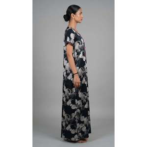 Camisón Largo Bordado con Flores para Mujer, Suave y Transpirable, con Bolsillo Lateral, Estilo de Diseñador ODM - Product Image 6