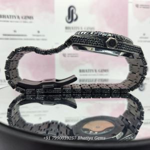 Marca Iced Out Moissanite Watch Hip Hop Iced Out Watch para hombres Reloj de acero inoxidable a precio de venta al por mayor - Product Image 4