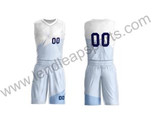 ชุดบาสเก็ตบอลเครื่องแบบบาสเก็ตบอลวัสดุโพลีเอสเตอร์100% ดีไซน์ดี - Product Image 4