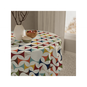 Motif feuille jacquard 100% coton brodé nouveau service OEM ODM nappe certifiée GOTS 60x90 pouces parfaite pour les rassemblements - Product Image 4