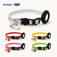 Groothandel op maat gemaakte logo fruit AirTag kattenhalsband fabrieksdirect veiligheidsafsluitbare dierenhalsband Ming Jia