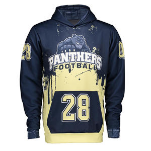 Sudadera con capucha Unisex de peso pesado, sudadera con estampado 3D de sublimación de poliéster de alta calidad, ropa de calle de invierno sólida, cuello con capucha - Product Image 1