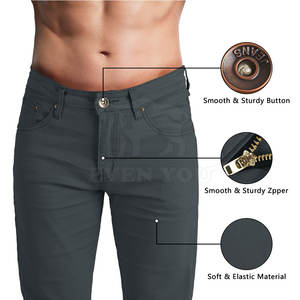 Jeans pour hommes de qualité supérieure, dernier design, vente en gros, créez votre propre jean pour hommes de haute qualité - Product Image 6