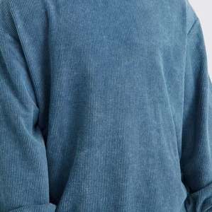 ชุดวอร์มลำลองผู้ชายแบบสองชิ้น ดีไซน์ใหม่ล่าสุด คุณภาพสูง สำหรับฤดูหนาว มีฮู้ด สีพื้น ล้างสีแบบ Acid Wash เหมาะสำหรับเล่นกีฬาและวิ่งจ๊อกกิ้ง - Product Image 5