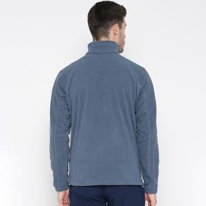Chaqueta de lana cálida de invierno para hombre, alta calidad, ecológica, ligera, media cremallera, soporte frontal, venta al por mayor para actividades al aire libre - Product Image 3