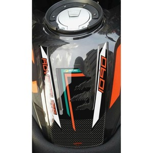 Adesivo Protettivo 3D in Resina Gel per Serbatoio Compatibile con KTM 1090 Adventure, Prodotto per Giubbotti da Moto da Donna - Product Image 1