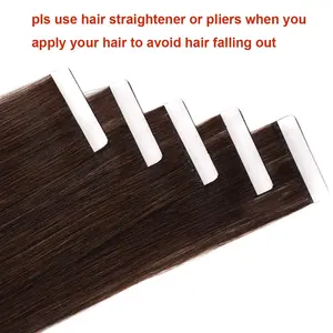 High Quality 100% Natural Brazilian Remy <b>Hair</b> <b>Extensions</b> Invisible Tape <b>Seamless</b> Top Grade Competitive Export Price - Product Image 4