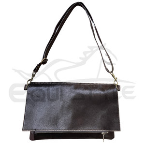 Women's Western Fashion Cowhide Flap <b>Purse</b> Long Crossbody Shoulder Bag Zip Closure <b>Small</b> Size Bulk Western <b>Purses</b> - Product Image 1