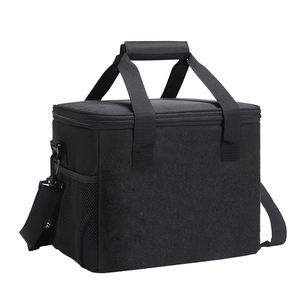 Lunch <b>Bag</b> Insulated <b>Cooler</b> <b>Bag</b> for Adults Black Color Can Hold to 8.5L - Product Image 2