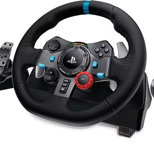 Volant de course Logi=_tech G29 Driving Force neuf, avec levier de vitesses Driving Force, pour PS3 et PS4 - Product Image 1