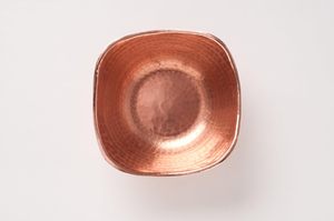 Usine directe d'approvisionnement martelé à la main 100% bol en cuivre pur conception de terre plate polie pour les fêtes-exportation mondiale de l'Inde - Product Image 2