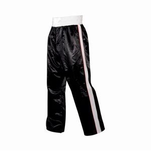 Pantalones negros más vendidos de Kick Boxing Unisex de algodón MMA, ropa de artes marciales personalizable, suministro directo de fábrica - Product Image 4