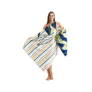 Toalla de Playa de Lujo con Tela de Algodón Suave y Colores Vibrantes para un Día Elegante Bajo el Sol - Product Image 2