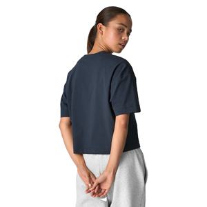 T-shirt court décontracté pour femmes, coton extensible 200 GSM, vêtement quotidien, tee-shirt tendance, OEM personnalisé, marque privée pour femmes - Product Image 4