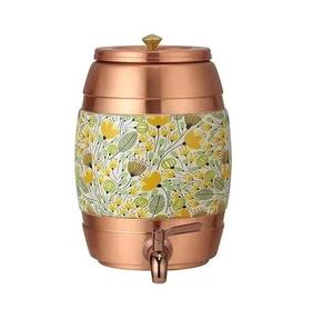 Ayurveda Cuivre Traditionnel Cuivre Distributeur D'eau Pot À Vendre Cuivre Distributeur D'eau Fabricants Et Exportateurs - Product Image 6