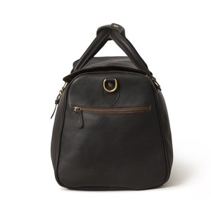 Sac de voyage pliable en cuir véritable avec fermeture à glissière, sangle réglable, durable et portable pour les voyages - Product Image 5