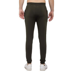 Pantalones de lana OEM de alta calidad para hombre, transpirables, de secado rápido, para correr al aire libre, con cintura elástica, rayas curvas, estilo recto - Product Image 6