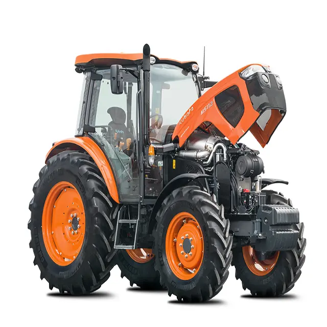 Kubota 4wd 4x4 30hp 50hp 80hp 120hp mini tractores de granja usado Kubota agricultura maquinaria de granja tractor de granja barato