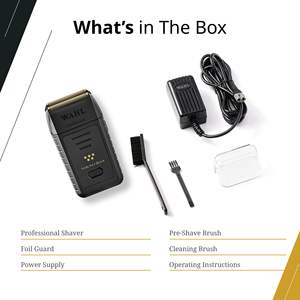Afeitadora Eléctrica Inalámbrica con Cuchillas Independientes Extraíbles, Diseño Ergonómico de Triple Cuchilla, 100 Minutos de Autonomía, Batería de Iones de Litio - Product Image 5
