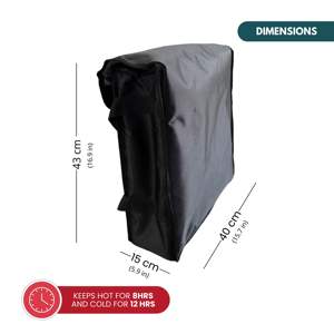 Bolsa de Transporte para Pizza Caliente, Impermeable, Resistente y Diseñada para Repartidores - Product Image 4