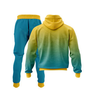 Chándal deportivo para gimnasio para hombre, tallas grandes personalizables, 100% algodón - Product Image 2