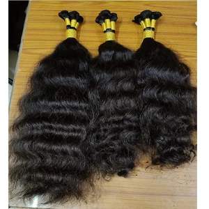 Bundles de cheveux crus droits à double tirage de haute qualité, vente en gros de cheveux Remy raides naturels d'asie du sud-est - Product Image 1