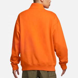 2026 Arrival Customized <b>Half</b> <b>Zip</b> <b>Sweatshirts</b> Made in Factory Pure Cotton Blended Top Quality <b>Half</b> <b>Zip</b> <b>Sweatshirts</b> for Adults - Product Image 5